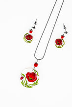 Kép betöltése a galériamegjelenítőbe: Pipacsvörös Popelloth Decent szett