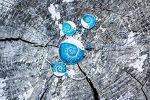 Kép betöltése a galériamegjelenítőbe: Lagúnakék Spiralith Diva kollekció