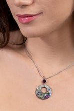 Load image into Gallery viewer, Shimmering Amethyst  Gilnith Decent necklace
