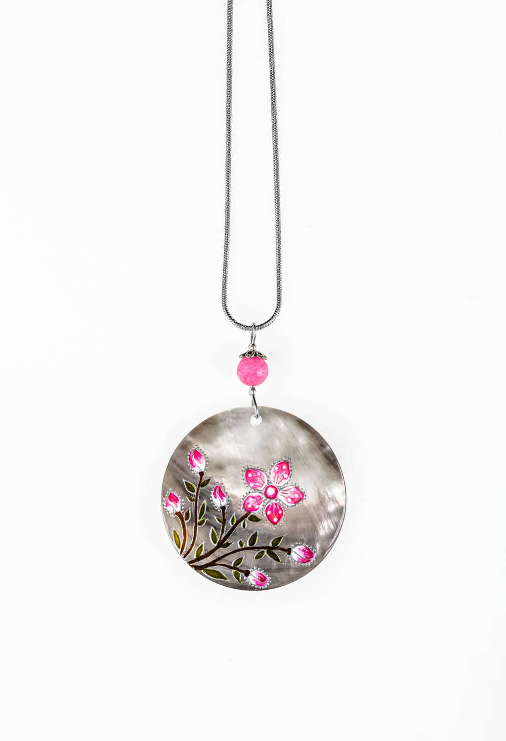 Cherry Blossom Pink Cerias Diva Necklace