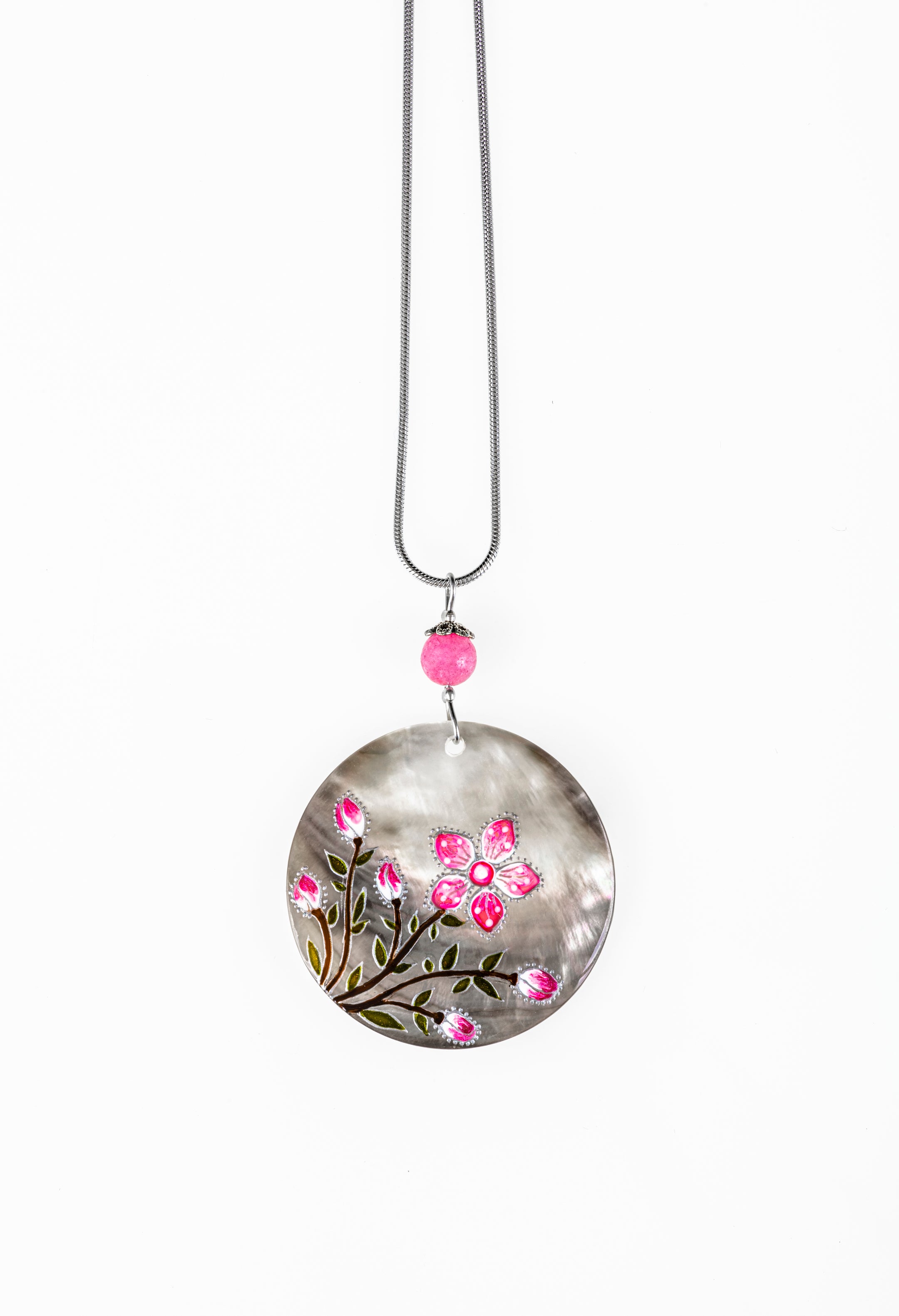 Cherry Blossom Pink Cerias Diva Necklace