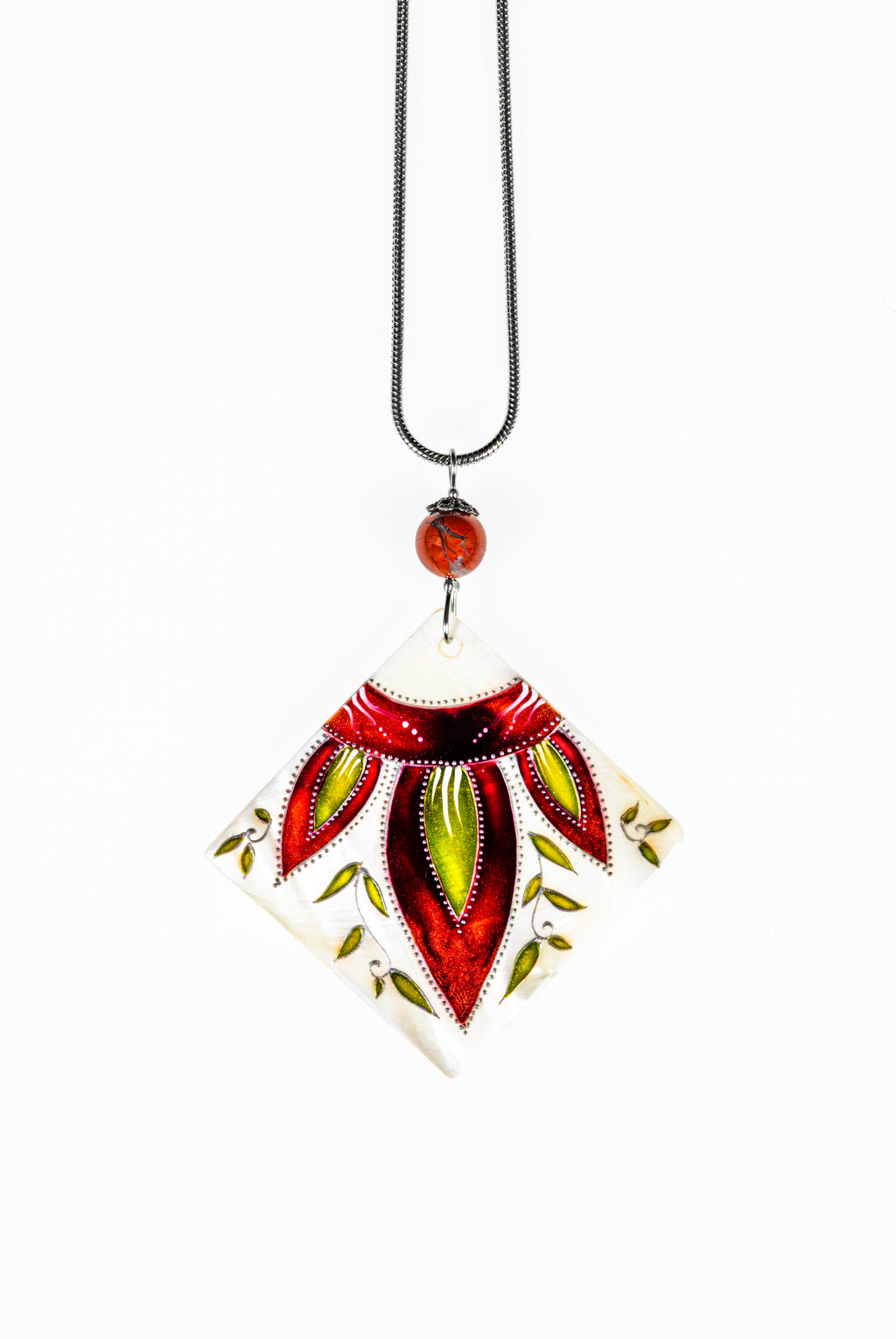 Réz chestnut color Trilliath Diva necklace