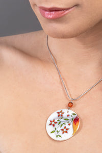 Sunset Orange Gilnith Diva necklace