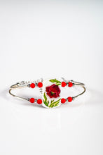 Load image into Gallery viewer, Poppy Red Popelloth bracelet
