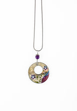 Load image into Gallery viewer, Shimmering Amethyst  Gilnith Decent necklace
