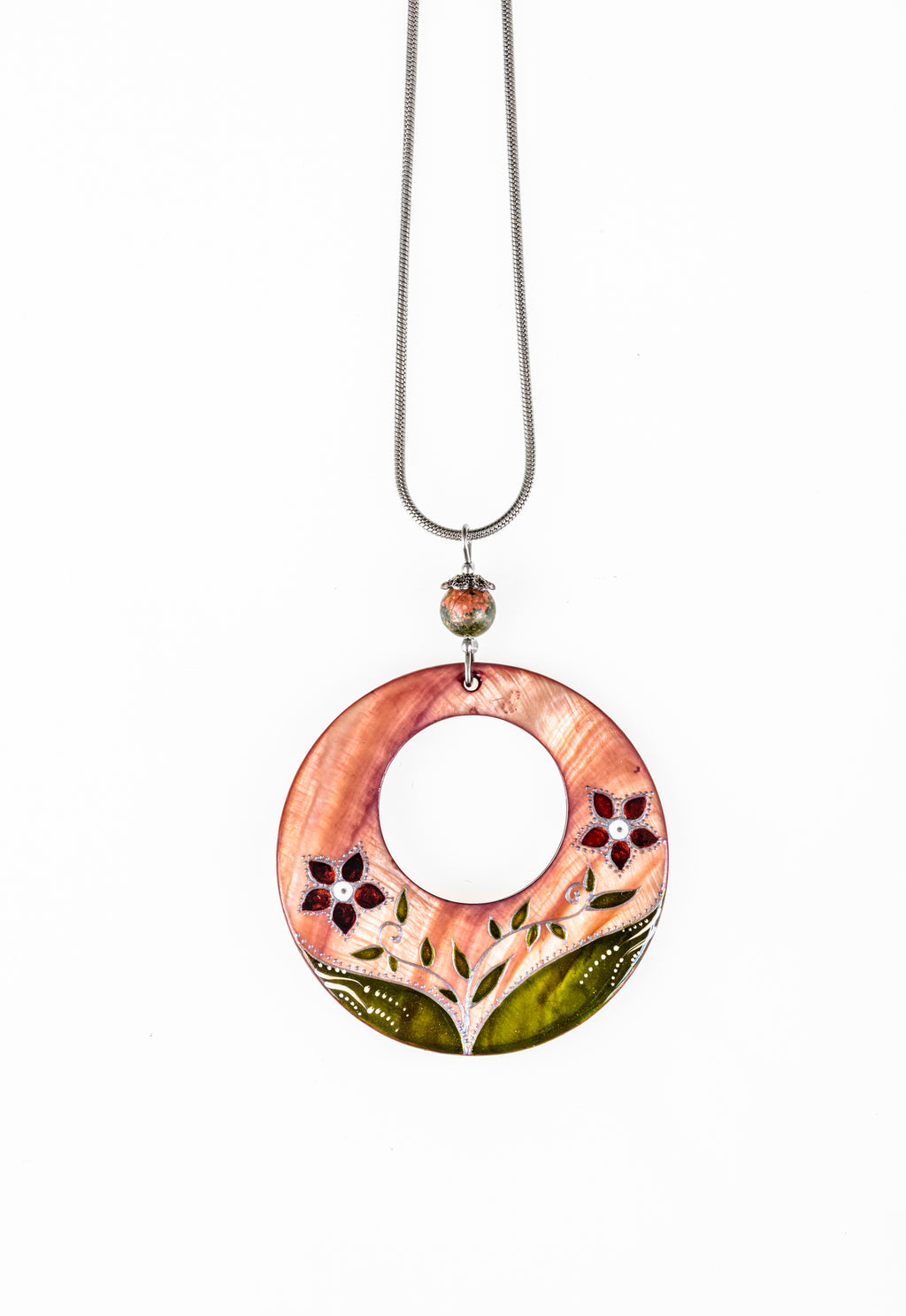 Réz chestnut color Gilnith Diva necklace