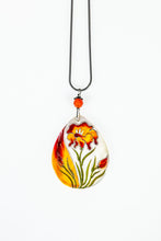 Load image into Gallery viewer, Indiel Diva necklace with teardrop shaped pendant
