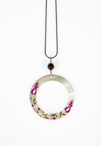 Fuchsia Tuliphen Diva necklace