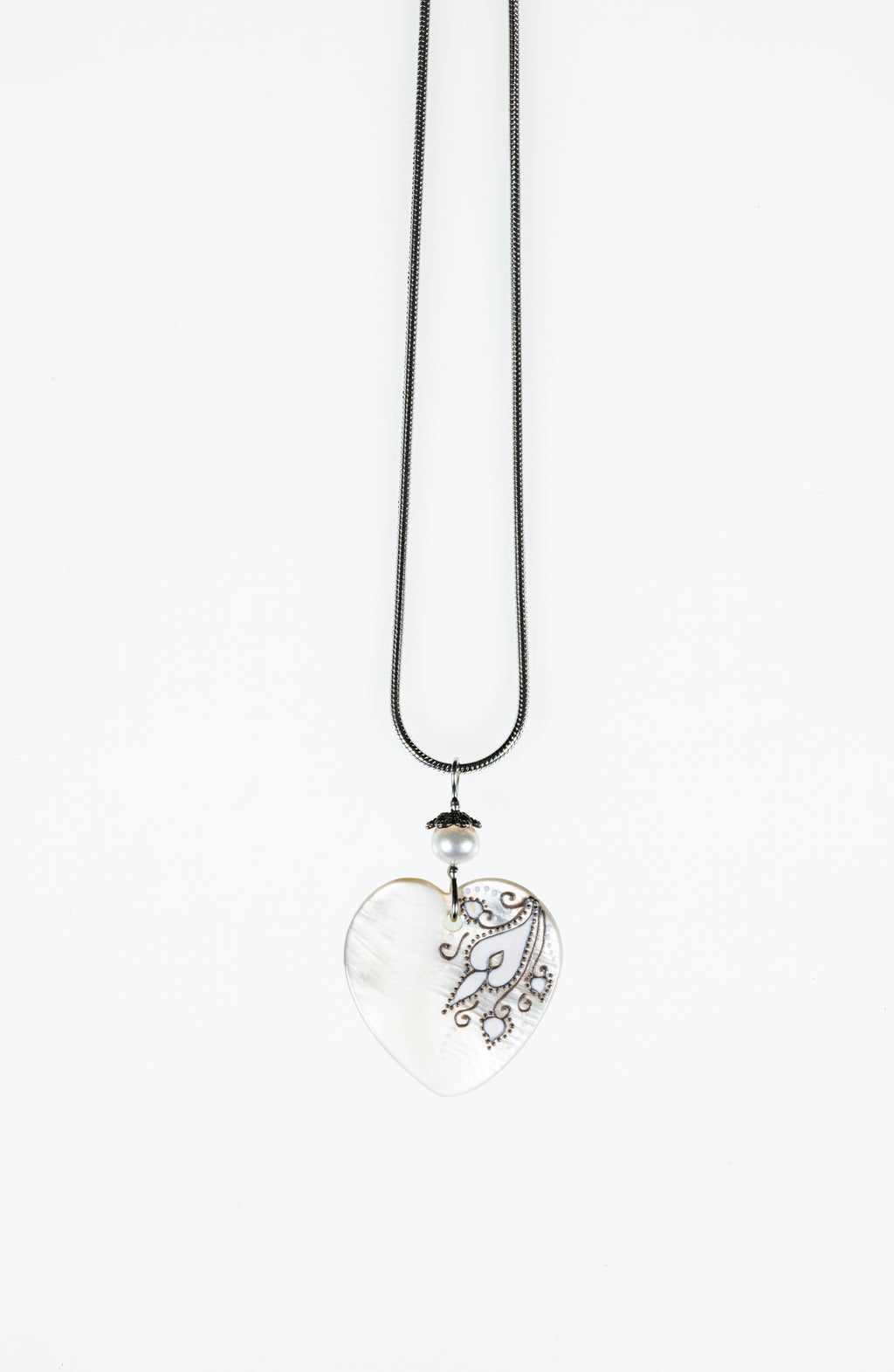 Moonlight Silver Elvenloth Decent necklace